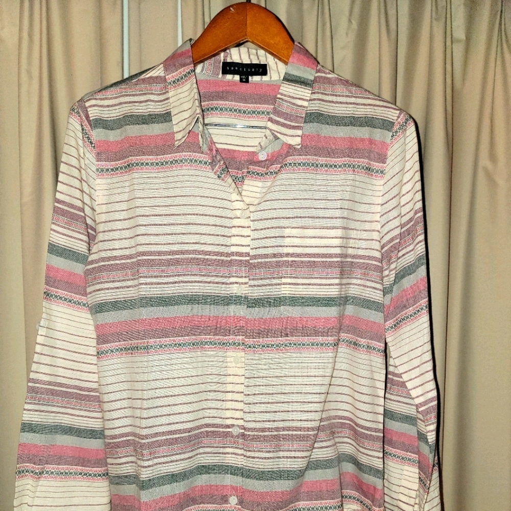 Sanctuary Long Sleeve, Collar, Button Down Shirt